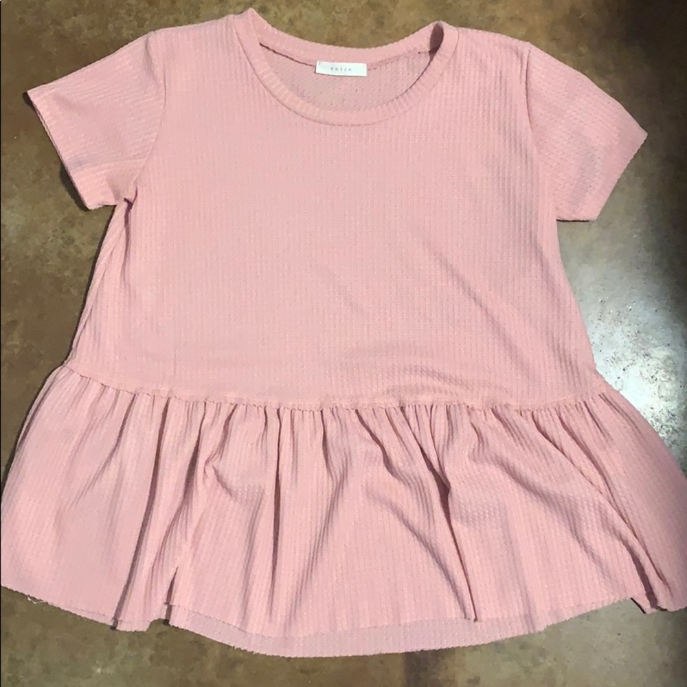 Pink entro top NWOT